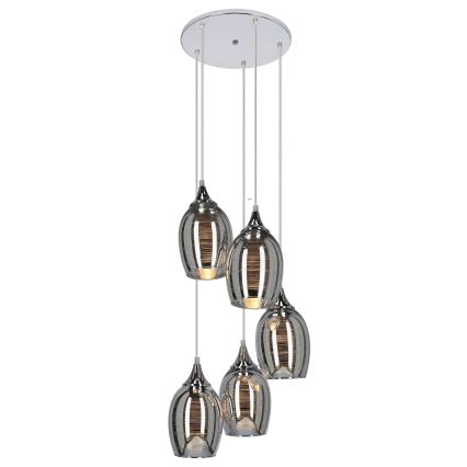 Luster na sajli MARINA 5xE27/60W/230V