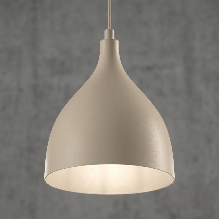 Viseći luster na sajli NOAK CLASSIC 1xE27/15W/230V bež