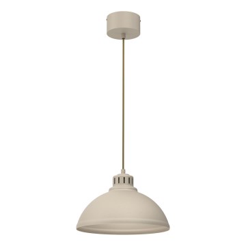 Viseći luster na sajli SVEN 1xE27/15W/230V bež