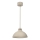 Viseći luster na sajli SVEN 1xE27/15W/230V bež