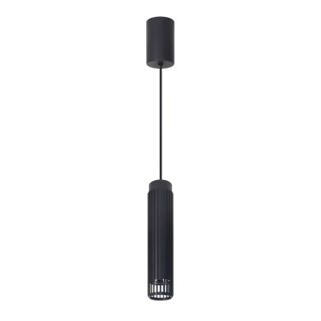 Viseći luster na sajli VERTICAL 1xGU10/8W/230V crna