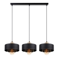 Viseći luster na sajli VEST 3xE27/60W/230V