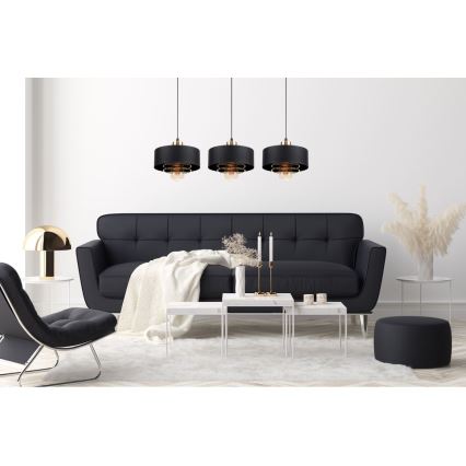 Viseći luster na sajli VEST 3xE27/60W/230V