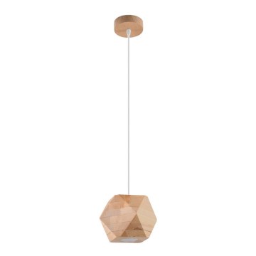 Viseći luster na sajli WOODY 1xGU10/40W/230V hrast