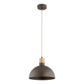 Viseći luster NEOMI na sajli 1xE27/15W/230V, braon