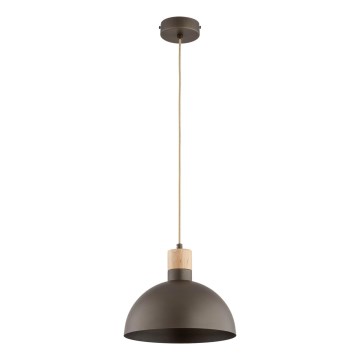 Viseći luster NEOMI na sajli 1xE27/15W/230V, braon