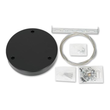 Viseći sistem za svetiljke MAQ 32W/40W 1m, crne boje
