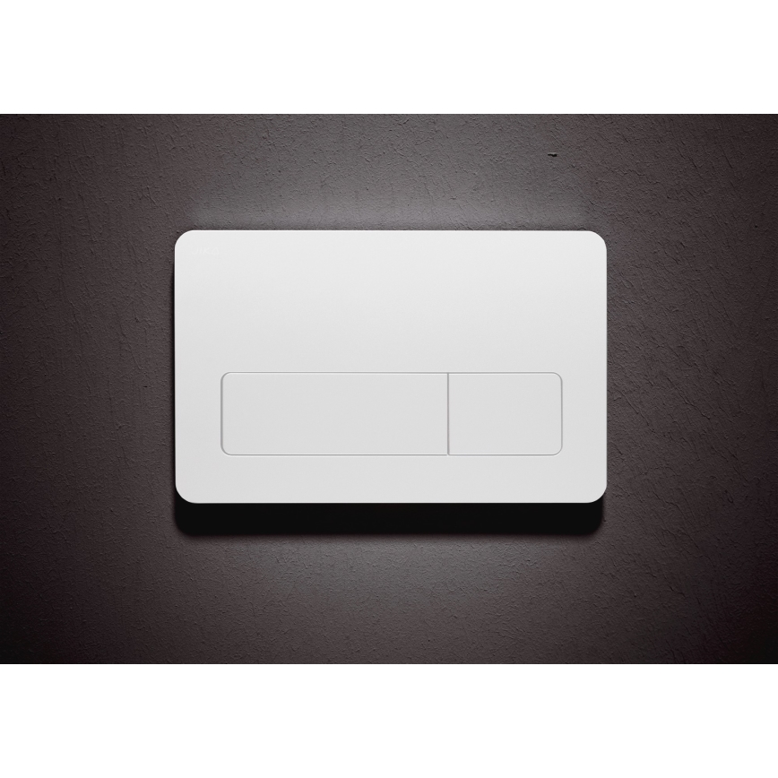 Zidna WC šolja MIO Rimless + daska za WC MIO prigušiva + dugme za ispiranje DUAL + podžbukni modul + izolaciona podloga