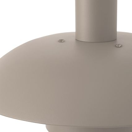 Visilica na sajli FERRO 1xE27/15W/230V siva