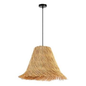 Visilica na sajli NATURALEZA 1xE27/40W/230V prečnik 45 cm ratan