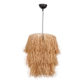 Visilica TASSEL na sajli, 1xE27/40W/230V, abažur od rafije