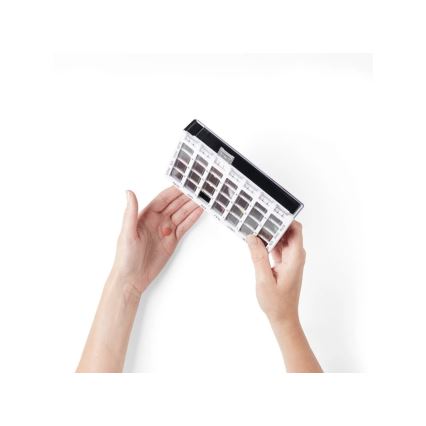 Vitility - Nedeljni dozator za lekove bela/crna