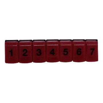 Vitility - Nedeljni dozirnik lekova, plavi