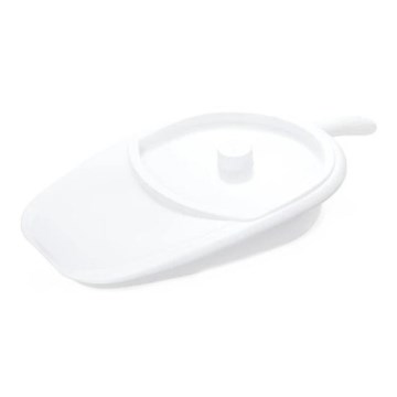 Vitility - Noćna posuda za krevet sa poklopcem, bela