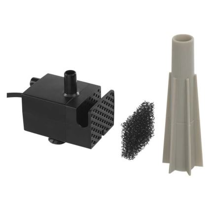 Vodena fontana za kućne ljubimce 2,6 l/5V siva