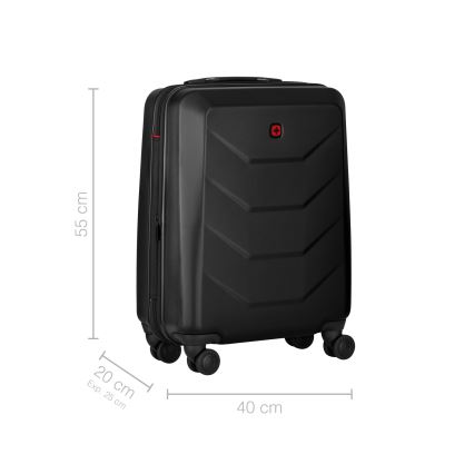 Wenger - Putni kofer sa točkićima Prymo 36 l crne boje