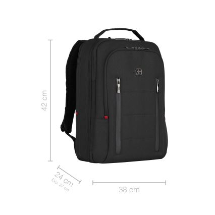 Wenger - Ranac za laptop 16 l 16 sa džepom za tablet 12 City Traveler crna