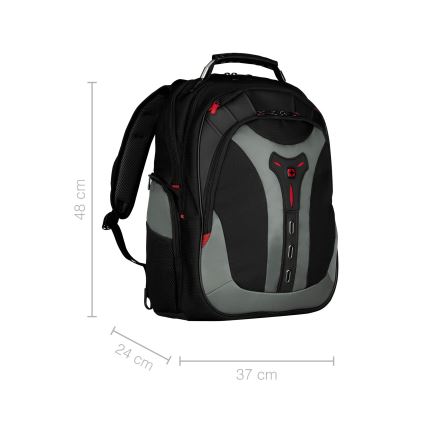 Wenger - Ranac za laptop 25 l 17 sa džepom za tablet 12 Pegasus crna/siva