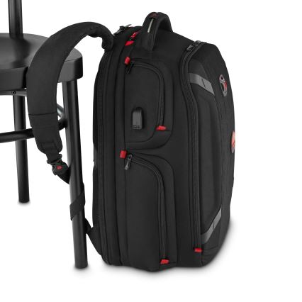 Wenger - Ranac za laptop 29 l 17,3'' sa džepom za tablet 12 Player One crna