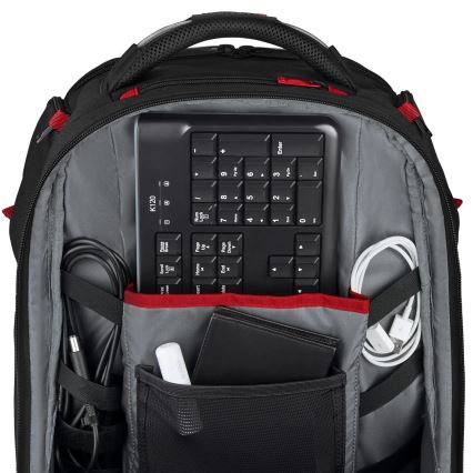 Wenger - Ranac za laptop 29 l 17,3'' sa džepom za tablet 12 Player One crna