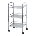 WENKO 12285100 - Kolica EXCLUSIVE 41x75 cm sjajni hrom
