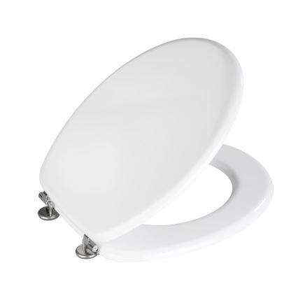 WENKO 154008100-WC daska VALENCIA 43x36 cm bela/srebrna