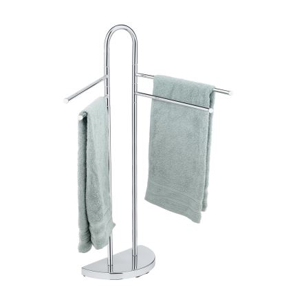 WENKO 16610100 - Stalak za peškire COSENZA 33x93,5 cm sjajni hrom