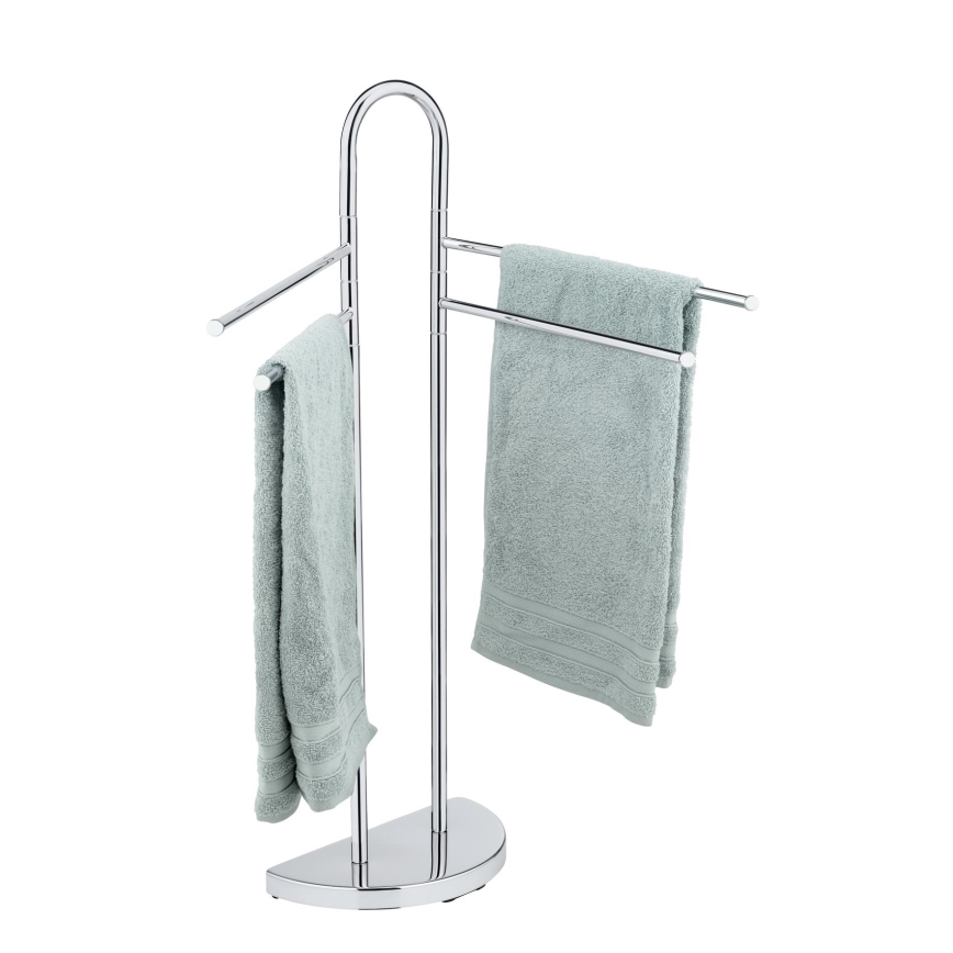 WENKO 16610100 - Stalak za peškire COSENZA 33x93,5 cm sjajni hrom