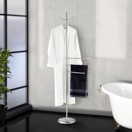 WENKO 16827100 - Stojan ADIAMO 28x170 cm srebran