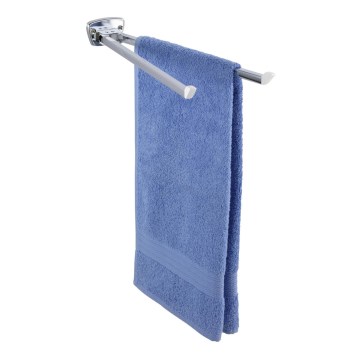 WENKO 17875100 - Držač peškira BASIC 42x8 cm od nerđajućeg čelika, srebrne boje