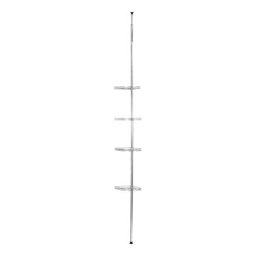 WENKO 18596100 - Ugaoni element PREA 28 x 200 cm, nerđajući čelik/sjajni hrom