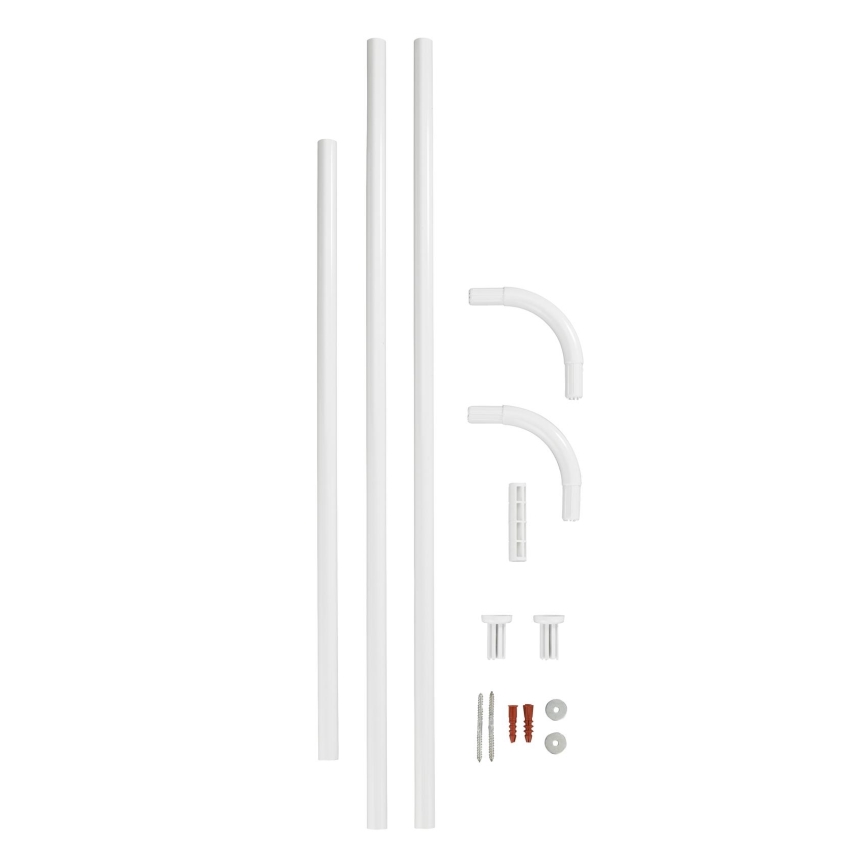 WENKO 19214100 - Šipka UNIVERSAL 2x2 cm bela