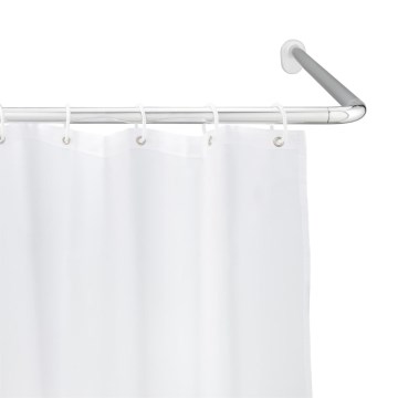 WENKO 19218100 - Šipka UNIVERSAL 2,5x2,5 cm hrom/bela