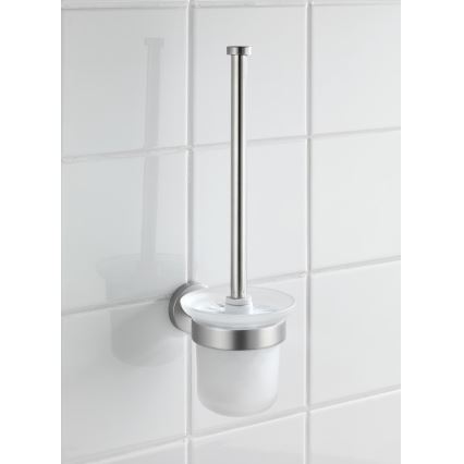 WENKO 19614100 - WC četka BOSIO MATT 10x14 cm inox/srebrna/satin