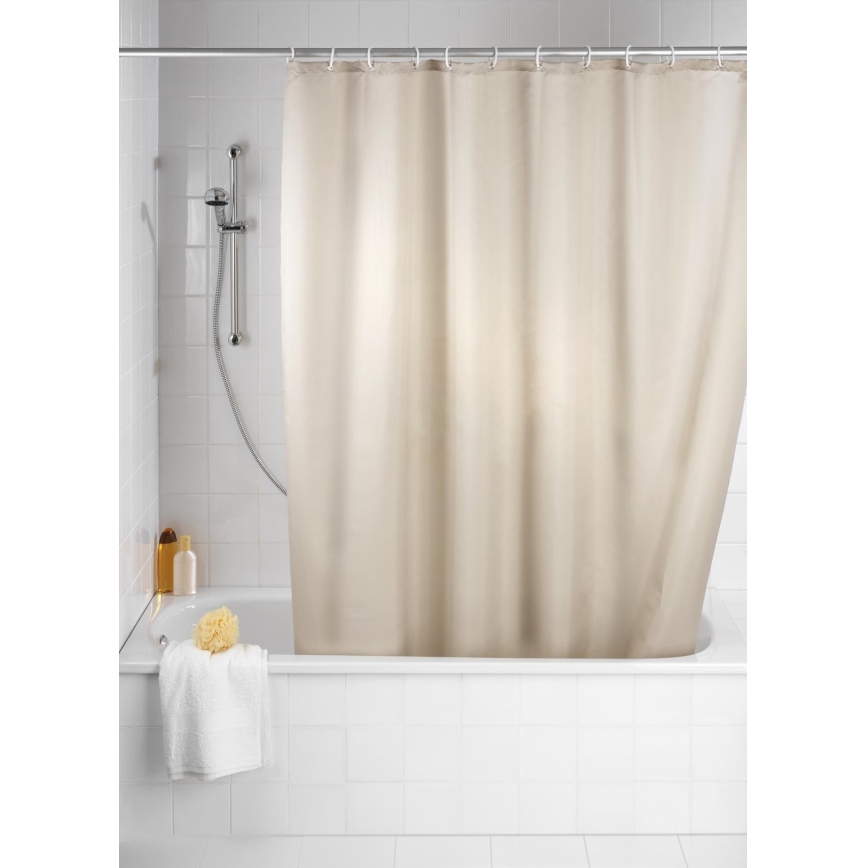WENKO 20045100 - Zavesa za tuš 180x200 cm bež