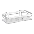 WENKO 20409100-Polica PREMIUM od nerđajućeg čelika 24x13,5 cm srebrna