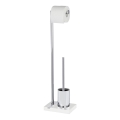 WENKO 20486100 - WC četka NOBLE 20x74 cm hrom/bela