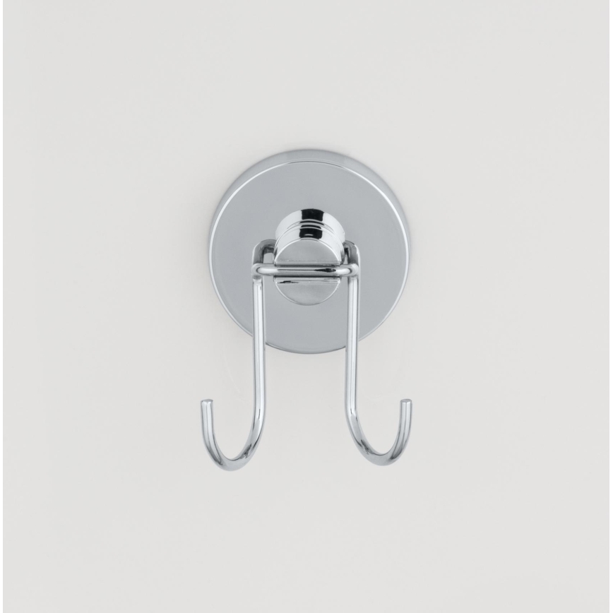WENKO 20877100-Strugač VACUUM-LOC RUND STAH 24,5x25 cm inox/sjaj. hrom/srebrna