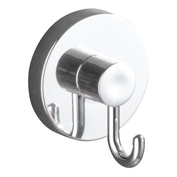 WENKO 20900100-Kukica VACUUM-LOC okrugla STAH 6x6,7 cm sjajni hrom