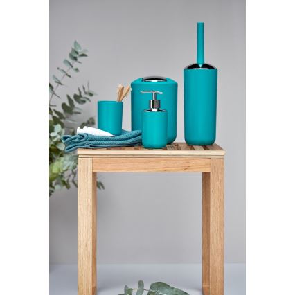 WENKO 21225100 - WC četka BRASIL 10x37 cm tirkizna/sjajni hrom
