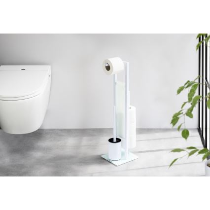 WENKO 21565100 - WC četka RIVALTA 18x70 cm bela/crna