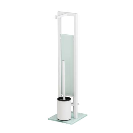 WENKO 21565100 - WC četka RIVALTA 18x70 cm bela/crna
