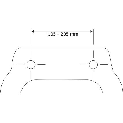 WENKO 22015100-WC WC sedište WENGE 35,5x42,5 cm smeđe/srebrno