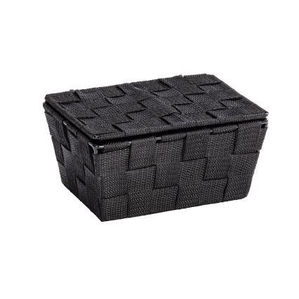 WENKO 22197100 - Koš ADRIA 19x14 cm crna