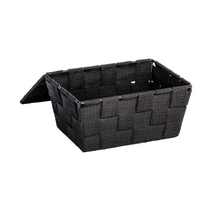 WENKO 22197100 - Koš ADRIA 19x14 cm crna