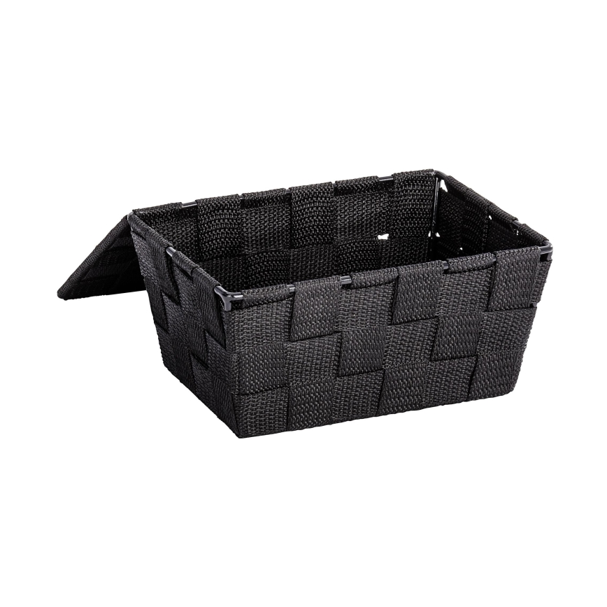 WENKO 22197100 - Koš ADRIA 19x14 cm crna