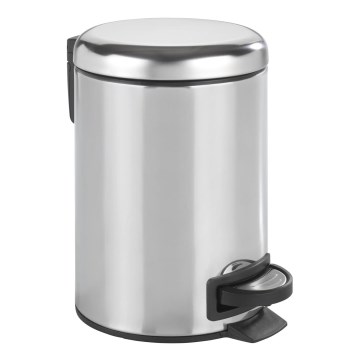 WENKO 22444100 - Kanta LEMAN 17x25 cm nerđajući čelik/srebrna/crna