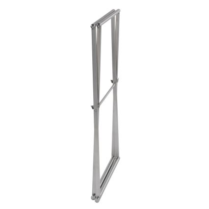 WENKO 22476100 - Stalak za peškire LAVA 53,5x80,5 cm nerđajući čelik/srebrna