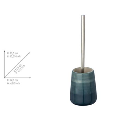 WENKO 22648100 - set za WC POTTERY 12,5x39,5 cm tirkizna
