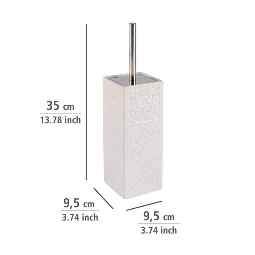 WENKO 22651100 - WC četka CORDOBA 9,5x35 cm bela